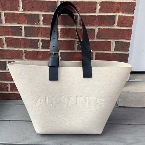 All Saints Handbags - All Saints Anik Felt Tote Bag